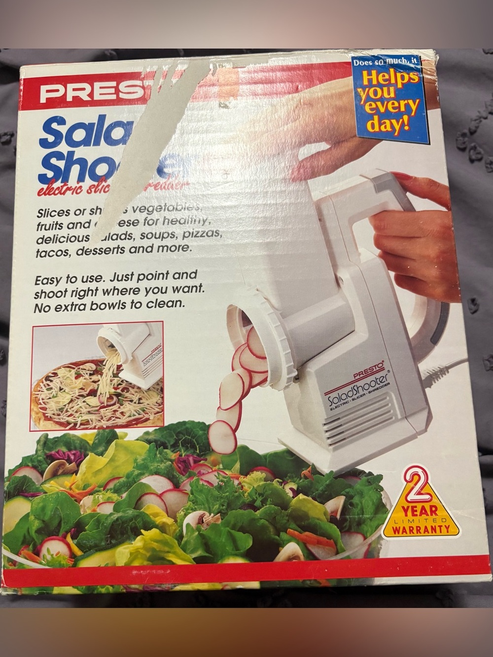 PRESTO Vintage 1993 Salad Shooter